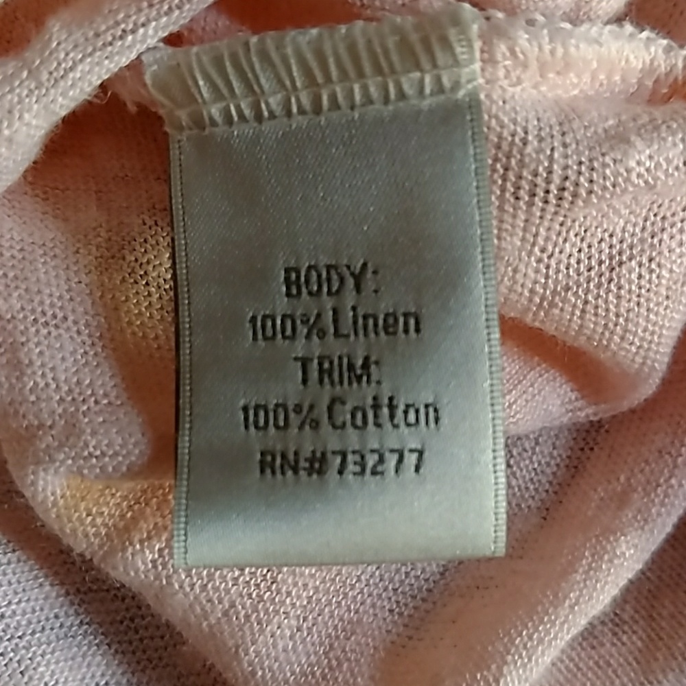 XL Peach with lace detailed blouse - Picture 4 of 5